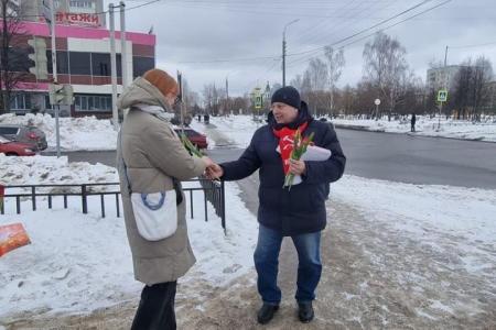 Марий Эл. Автопробег в Йошкар-Оле в честь 8 Марта