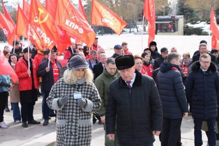 Ольга Алимова об участии саратовских коммунистов в рабочем визите Николая Харитонова в Волгоград