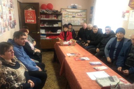 Ольга Алимова и Денис Буланов посетили Самойловский район Саратовской области