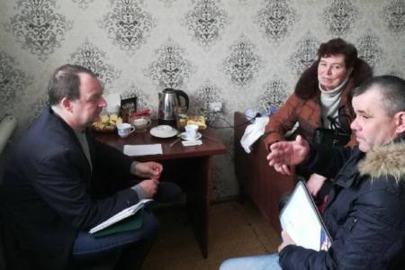 Ольга Алимова и Денис Буланов посетили Самойловский район Саратовской области
