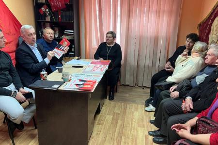 Краснодарский край. Н.И. Осадчий провел встречи в Белореченске и Усть-Лабинске