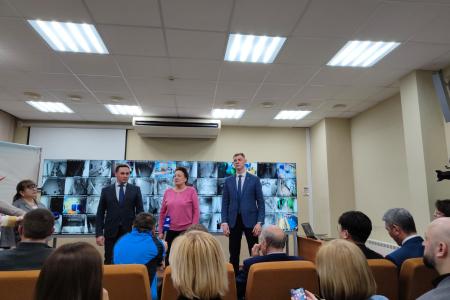 Выборы в Волгоградской области завершились, но коммунисты продолжают работу в избирательном штабе Николая Харитонова