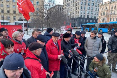 Николай Харитонов на улицах Москвы!