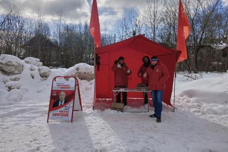 Пермский край. Пикеты в поддержку Николая Харитонова