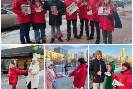 Свердловские коммунисты и комсомольцы в последнюю неделю выборов существенно усилили агитационную кампанию