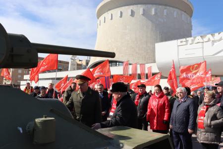 Сталинградские коммунисты рассказали о рабочей поездке Николая Харитонова в Волгоград