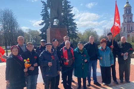 В Новгородской области отметили День рождения Владимира Ильича Ленина