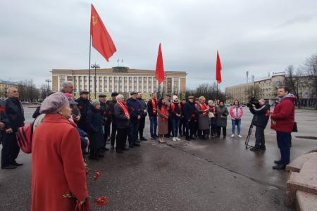 В Новгородской области отметили День рождения Владимира Ильича Ленина