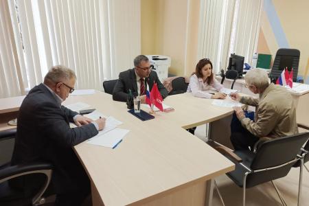 Московская область. Депутат КПРФ Александр Наумов провел прием граждан в Ступине