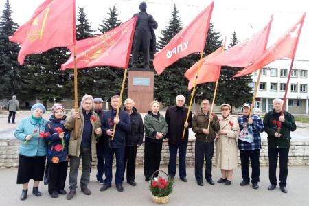 Годовщина празднует 154-ю годовщину со дня рождения В.И. Ленина