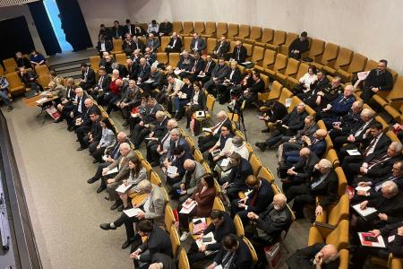 Секретарь МК КПРФ, руководитель фракции КПРФ в Мособлдуме Александр Наумов принял участие в работе X Съезда РУСО