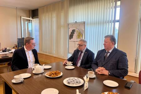 Секретарь МК КПРФ, руководитель фракции КПРФ в Мособлдуме Александр Наумов принял участие в работе X Съезда РУСО
