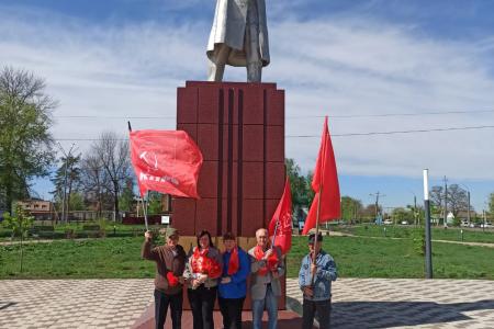Тамбовские коммунисты достойно отметили День рождения В.И. Ленина