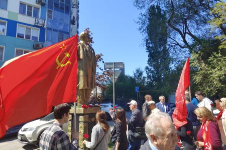 В Ростове отметили 154-ю годовщину со Дня рождения В.И. Ленина