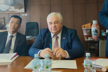 К.К. Тайсаев и И.Н. Макаров приняли участие в Круглом столе по международным связям с КНДР