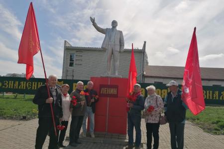 Тамбовские коммунисты достойно отметили День рождения В.И. Ленина