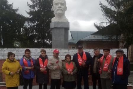 Годовщина празднует 154-ю годовщину со дня рождения В.И. Ленина