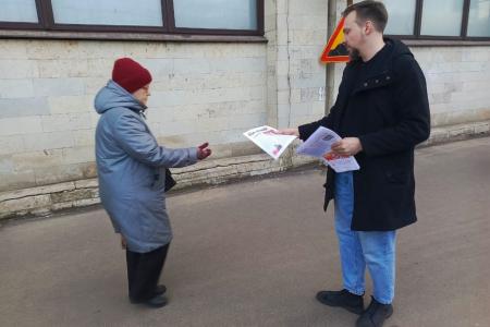Коммунисты города трех революций вышли к проходным