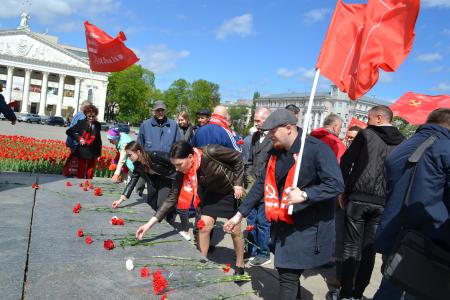 Воронеж. Под красными ленинскими знамёнами - к социалистическому возрождению Отечества