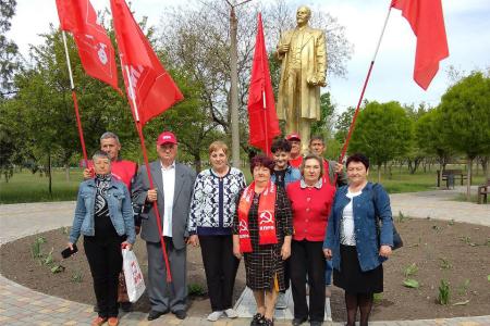 В Запорожской области  отметили 154-ю годовщину со дня рождения В.И. Ленина