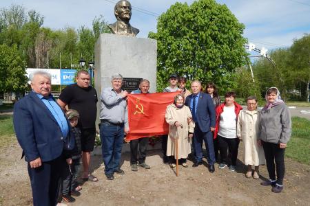 В Запорожской области  отметили 154-ю годовщину со дня рождения В.И. Ленина