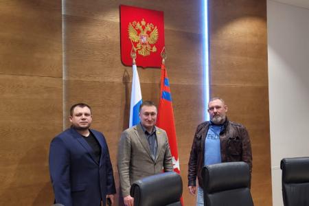 В Сталинградском обкоме встретили товарищей из Чувашской Республики