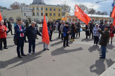 Вологда. День рождения В.И. Ленина