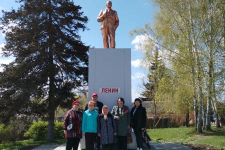 Годовщина празднует 154-ю годовщину со дня рождения В.И. Ленина