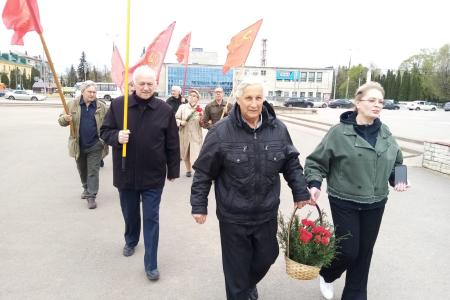 Годовщина празднует 154-ю годовщину со дня рождения В.И. Ленина