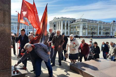 Тамбовская область. В День рождения вождя