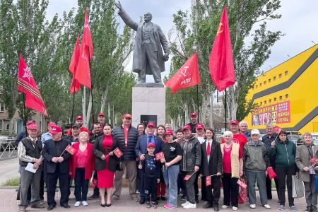 В Запорожской области  отметили 154-ю годовщину со дня рождения В.И. Ленина