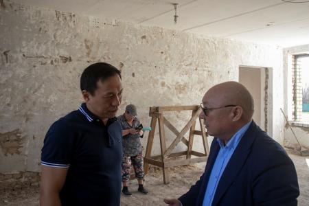 Республика Калмыкия. Лидер местных коммунистов Николай Нуров провел встречи с избирателями в Октябрьском районе