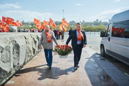 Коммунисты Нижнего Новгорода отметили 154-ю годовщину со дня рождения Владимира Ильича Ленина