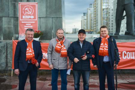 Коммунисты Нижнего Новгорода отметили 154-ю годовщину со дня рождения Владимира Ильича Ленина