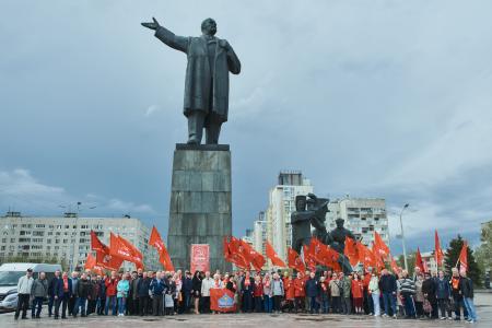 Коммунисты Нижнего Новгорода отметили 154-ю годовщину со дня рождения Владимира Ильича Ленина
