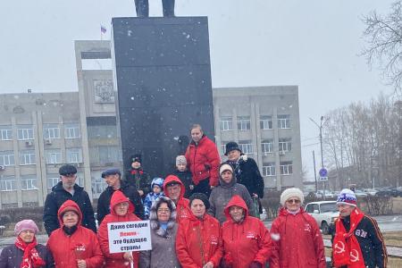 В Томской области отметили 154-й день рождения Владимира Ленина
