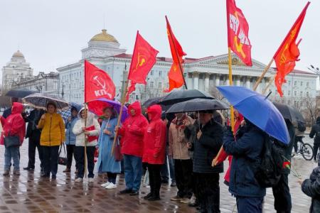 Коммунисты Забайкалья отметили 154-й День рождения Владимира Ленина