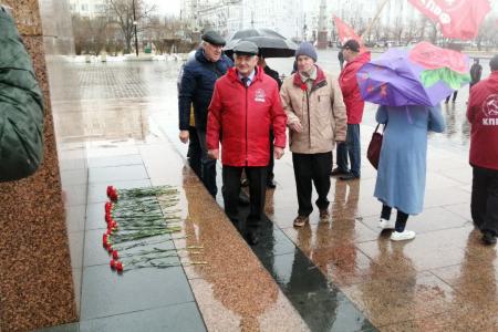 Коммунисты Забайкалья отметили 154-й День рождения Владимира Ленина