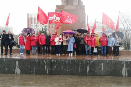 Коммунисты Забайкалья отметили 154-й День рождения Владимира Ленина