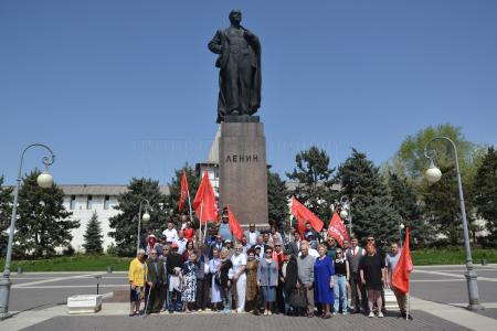 Астраханская область. Ленину - 154!