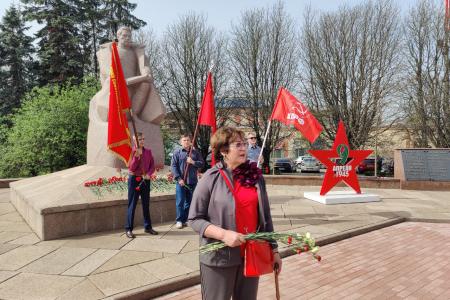 Калининградская область. Коммунисты провели митинг в честь 79-ой годовщины штурма Кенигсберга
