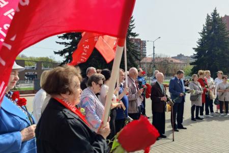 Калининградская область. Коммунисты провели митинг в честь 79-ой годовщины штурма Кенигсберга
