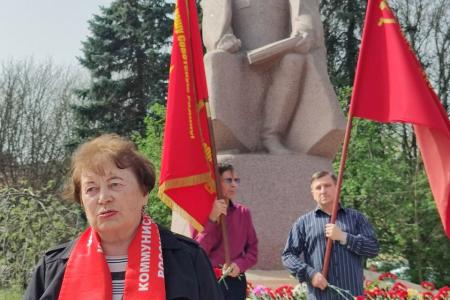 Калининградская область. Коммунисты провели митинг в честь 79-ой годовщины штурма Кенигсберга