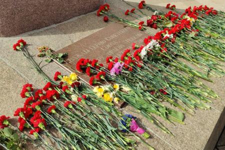 Калининградская область. Коммунисты провели митинг в честь 79-ой годовщины штурма Кенигсберга