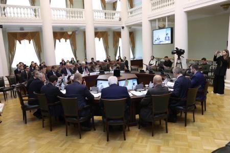 К.К. Тайсаев принял участие в заседании МПА СНГ