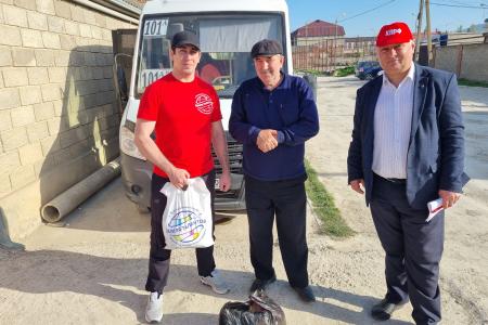Дагестанские коммунисты проводят благотворительную акцию «Дорогою добра»