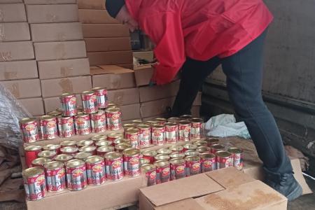 Коммунисты Поволжья доставили гуманитарную помощь Оренбургской области