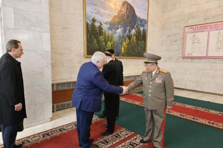 К.К. Тайсаев посетил посольство КНДР
