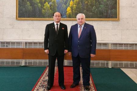 К.К. Тайсаев посетил посольство КНДР