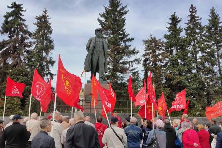 Митинг в честь дня рождения В.И. Ленина прошёл в Чебоксарах